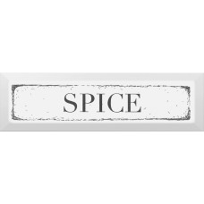 Декор 8,5х28,5 Spice черный